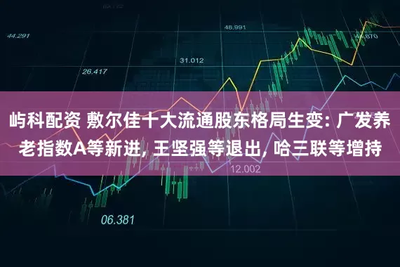 屿科配资 敷尔佳十大流通股东格局生变: 广发养老指数A等新进, 王坚强等退出, 哈三联等增持